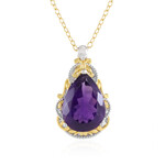 Collier en argent et Améthyste (Gems en Vogue)