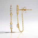 Orecchini in oro con Diamante SI2 (H) (CIRARI)