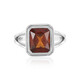 Anello in argento con Granato Essonite (Adela Silber)