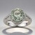 Anello in argento con Ametista Verde