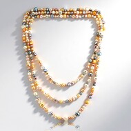 Collar en plata con Perla blanca Freshwater (TPC)