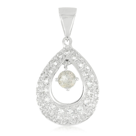 Colgante en plata con Espectrolita