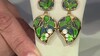 Pendientes en plata con Perla blanca Freshwater (Adela Silber)