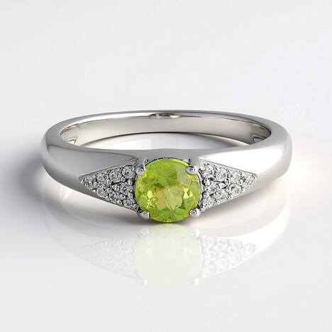 Anello in argento con Sfene