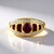 Anello in argento con Rodolite