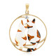 Zircon Silver Pendant