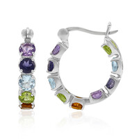 Amethyst Silver Earrings