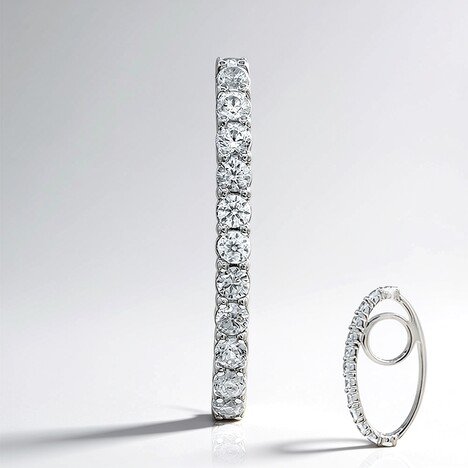 Ciondolo in argento con Zircone (MONOSONO COLLECTION)