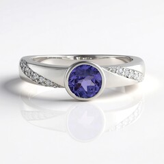 Anello in argento con Tanzanite (de Melo Essence)
