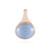 Colgante en plata con Ópalo azul (KM by Juwelo)
