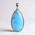 Ciondolo in argento con Larimar