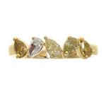 Anillo en oro con Diamante Fancy I1 (CIRARI)