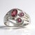 Bague en argent et Tourmaline rose du Brésil  (Pallanova)