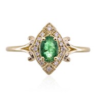 AAA-Sambia-Smaragd-Goldring