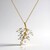 Collana in argento con Topazio Bianco