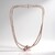 Collana in argento con Perla Ming Porpora (TPC)