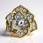 Ciondolo in oro con Diamante SI1 (G) (Annette)