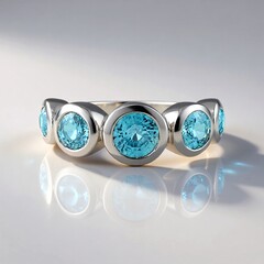 Anello in argento con Zircone Ratanakiri