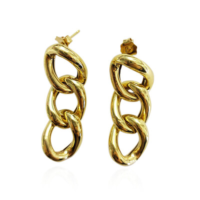 Boucles d'oreilles en argent (M de Luca)