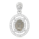 Labradorit-Silberanhänger