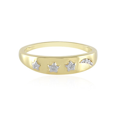 Anello in argento con Diamante I2 (I)
