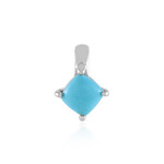 Zilveren hanger met een Sleeping Beauty Turkoois (Faszination Türkis)
