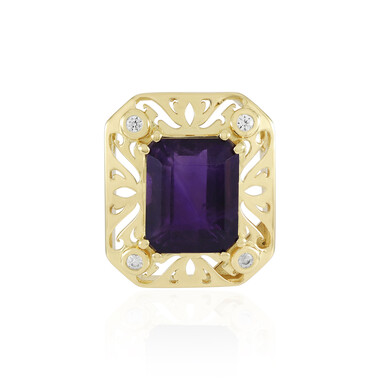 Amethyst-Silberanhänger (Ornaments by de Melo)