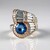 Anello in argento con Fluorite Cangiante (Dallas Prince Designs)