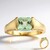Anello in oro con Berillo Verde (de Melo Gold)