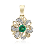 Ciondolo in oro con Smeraldo Zambia (Rifkind 1894 Collection)