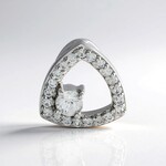 Ciondolo in argento con Zircone