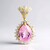 Ciondolo in argento con Kunzite