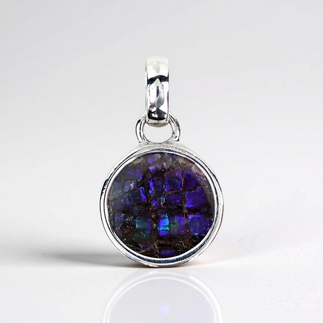 Ciondolo in argento con Ammolite