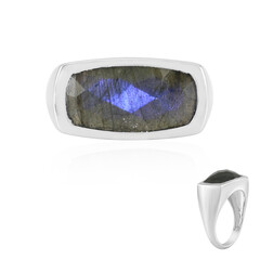 Anillo en plata con Labradorita azul de Maniry (KM by Juwelo)