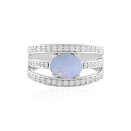 Australischer Opal-Silberring