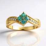 Anello in oro con Alessandrite (de Melo)