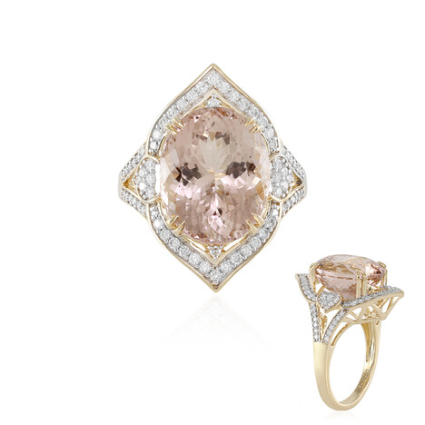 Bague en or et Tourmaline néon du Congo (D'vyere)