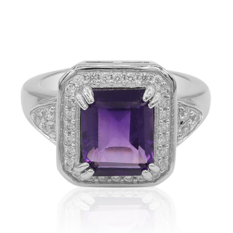 Sambia-Amethyst-Silberring