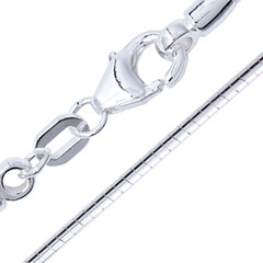 925er Silber-Tondakette - 45 cm -  5,8 g