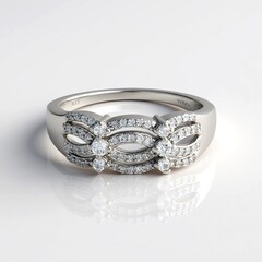 Anello in argento con Zircone