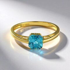 Bague en or et Zircon de Ratanakiri