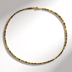 Collier en argent et Tourmaline de Namibie