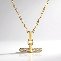 Collana in argento con Zircone