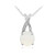 Collier en argent et Opale Welo