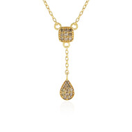 I2 Champagner-Brillant-Silbercollier (de Melo Essence)