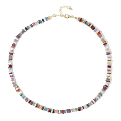 Collar en plata con Amatista de Zambia