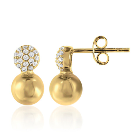 Boucles d'oreilles en argent et Zircon