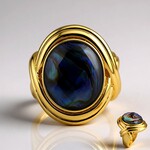 Anello in argento con Quarzo Bianco (Art of Nature)
