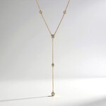 Collana in oro con Diamante I3 (H) (de Melo Gold)