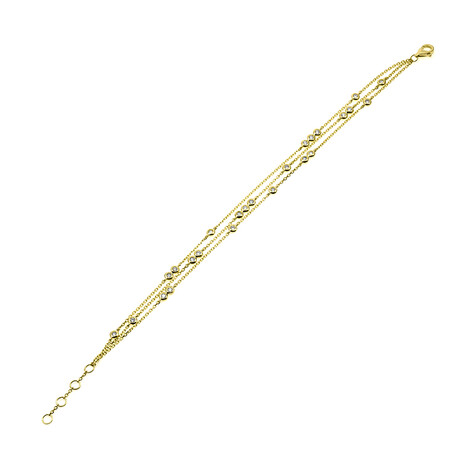 14K I1 (H) Diamond Gold Bracelet (CIRARI)